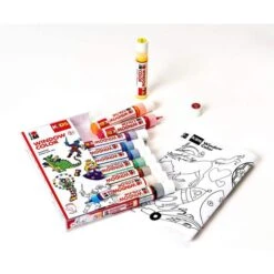 Marabu Fenstermalfarben Kids, Window Color Set, 10 Farben A 25ml, Inklusive Malvorlage -Leitz Shop 80abbea96cd9e9250d43646b6445d62bb33634dd fenstermalfarben marabu kids window color set