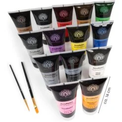 OfficeTree Acrylfarben 1750, 14 Farben Je 100ml, In Tuben -Leitz Shop 81ddeab02d9653b4ec90f215e4c0c9718b2ef3a9 acrylfarben officetree 1750