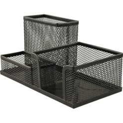 Böttcher-AG Tisch-Organizer Mesh Line, Metall, 3 Fächer, Schwarz -Leitz Shop 82229979d409a7c2b2b76e25581f1c55115a16a8 tisch organizer boettcher ag mesh line
