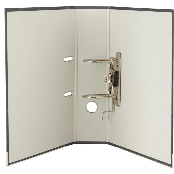 Grüner Balken Ordner A4, Breit, 8cm, Schwarz, Karton, Wolkenmarmor 4 Grüner Balken Ordner A4, Breit, 8cm, Schwarz, Karton, Wolkenmarmor – Bild 2