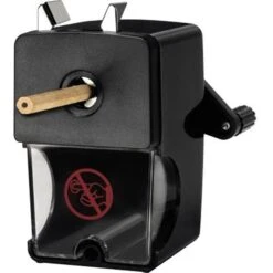 Westcott Spitzmaschine E-14216 00, Mit Kurbel, Kunststoff, Stiftdurchmesser Bis 12mm, Schwarz