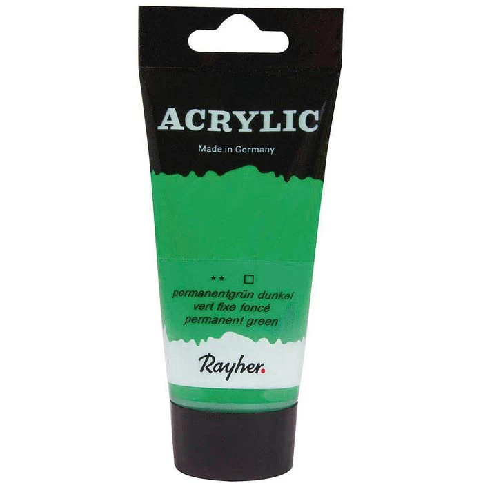 Rayher Acrylfarben Acrylic-Set, 38931000, 6 Farben Je 75ml, In Tuben 5 Rayher Acrylfarben Acrylic-Set, 38931000, 6 Farben Je 75ml, In Tuben – Bild 3