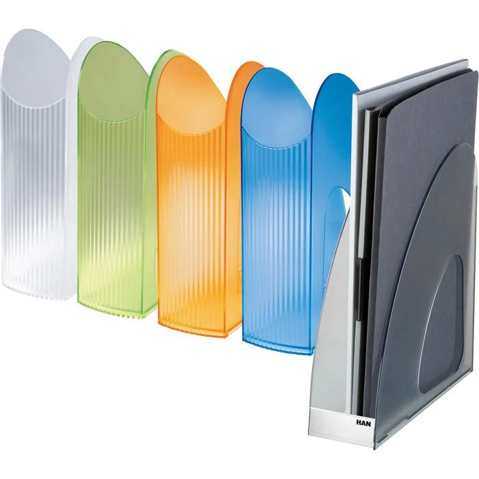 Han Stehsammler 1611-23, TWIN, A4, Plastik, Transluzent 6 Han Stehsammler 1611-23, TWIN, A4, Plastik, Transluzent – Bild 4