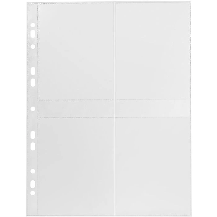 Veloflex Fotohüllen 5347100, 9 X 13cm, A4, 5 Hüllen Für Je 8 Fotos, Hochformat, Klar 5 Veloflex Fotohüllen 5347100, 9 X 13cm, A4, 5 Hüllen Für Je 8 Fotos, Hochformat, Klar – Bild 3