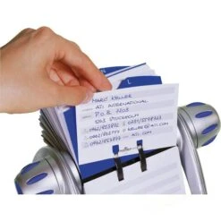 Durable 2416 Telindex Flip Vegas Rollkartei, Silber / Blau 9 Durable 2416 Telindex Flip Vegas Rollkartei, Silber / Blau -Leitz Shop 9515bc0df0221eb99b41a193a3453db0865bbd11 rollkartei durable 241623 telindex flip vegas