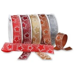 Präsent Geschenkband Courchevel, Bordeaux, Acetatband Mit Aufdruck, 25mm X 20m, Matt -Leitz Shop 962b6c88145f39d9672cd6016b7e4b3921f95050 geschenkband praesent courchevel bordeaux