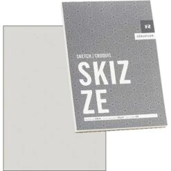 Römerturm Skizzenblock SKIZZE 88808845, A4, 90 G/qm, Naturweiß, Geleimt, 100 Blatt