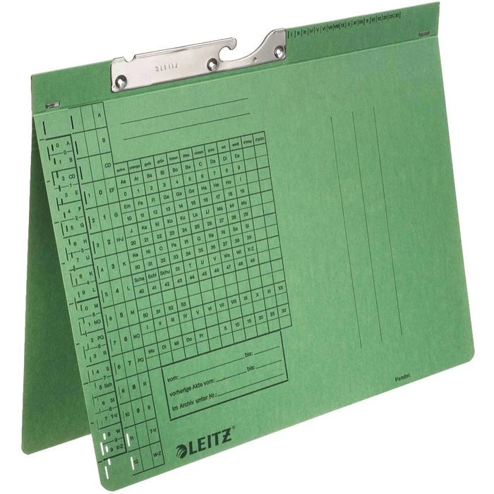 Leitz Pendelhefter 2094-00-55, A4, Grün, Amtsheftung, 250 G/m² Karton, 50 Stück 3 Leitz Pendelhefter 2094-00-55, A4, Grün, Amtsheftung, 250 G/m² Karton, 50 Stück