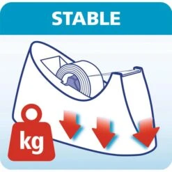 Tesa Klebefilmabroller 53918 Curve, Schwarz, Tischabroller Für Kleberollen 19mm X 33m -Leitz Shop 9ffc6f3ec5ebe735b5fff52c5fb1974e94382384 klebefilmabroller tesa 53918 curve schwarz