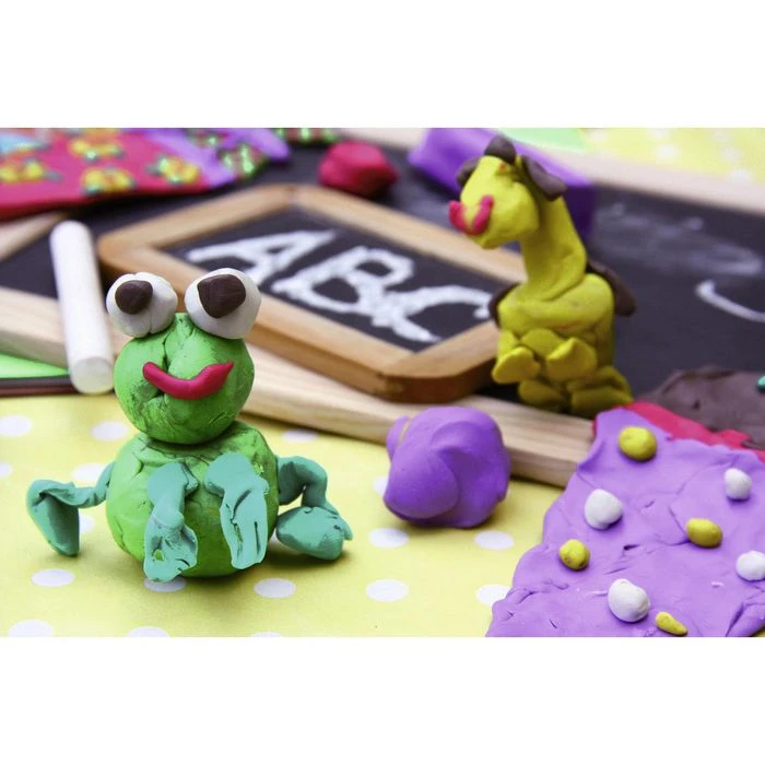 Idena Knete 68125, 20 Stangen, Ab 3 Jahren, Farbig Sortiert, 306g 4 Idena Knete 68125, 20 Stangen, Ab 3 Jahren, Farbig Sortiert, 306g – Bild 2