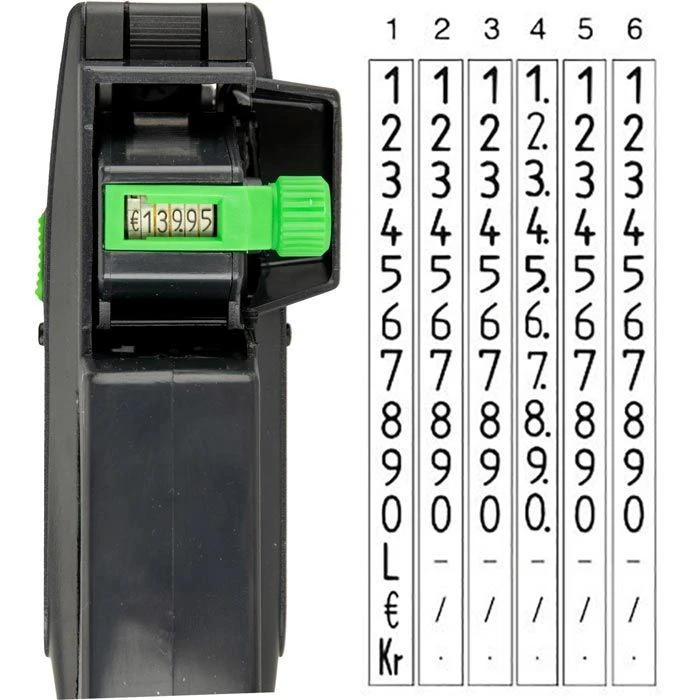 CreenLine Preisauszeichner CL 6.22, 1-zeilig, 6-stellig 7 CreenLine Preisauszeichner CL 6.22, 1-zeilig, 6-stellig – Bild 5
