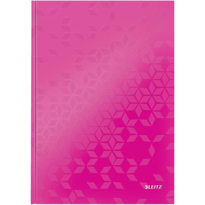 Leitz Notizbuch WOW 46261023, Kariert, A4, 80 Blatt, Pink, Fester Kartoneinband 5 Leitz Notizbuch WOW 46261023, Kariert, A4, 80 Blatt, Pink, Fester Kartoneinband – Bild 3