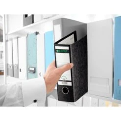 Leitz 1075-00-00 Ordner, A5 Hoch, Breit, Hartpappe, Schwarz -Leitz Shop aeb122b0f209f990d191ec34343b2ac85afae78d ordner leitz 1075 karton a5 hoch 8cm