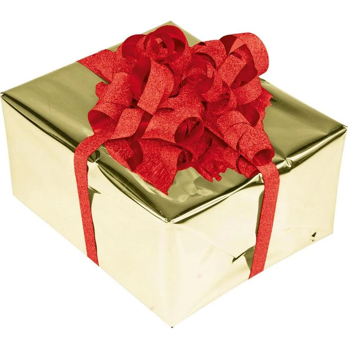 Präsent Geschenkband Poly Glitter, Signalrot, Kräuselband, 10mm X 100m, Glitzernd 4 Präsent Geschenkband Poly Glitter, Signalrot, Kräuselband, 10mm X 100m, Glitzernd – Bild 2