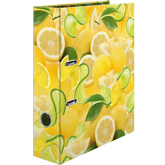 Herma Ordner 7114 Früchte, Karton, A4, 7cm, Motiv Zitrone 3 Herma Ordner 7114 Früchte, Karton, A4, 7cm, Motiv Zitrone