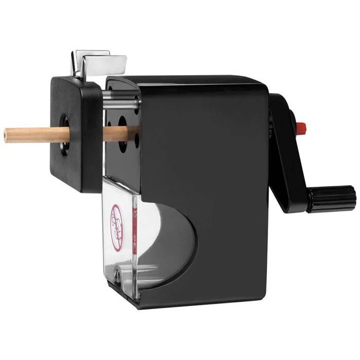 Westcott Spitzmaschine E-14216 00, Mit Kurbel, Kunststoff, Stiftdurchmesser Bis 12mm, Schwarz 5 Westcott Spitzmaschine E-14216 00, Mit Kurbel, Kunststoff, Stiftdurchmesser Bis 12mm, Schwarz – Bild 3