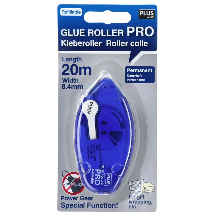 Plus-Japan Kleberoller PRO TG-1221, Nachfüllbar, 8,4mm X 20m, Permanent 4 Plus-Japan Kleberoller PRO TG-1221, Nachfüllbar, 8,4mm X 20m, Permanent – Bild 2