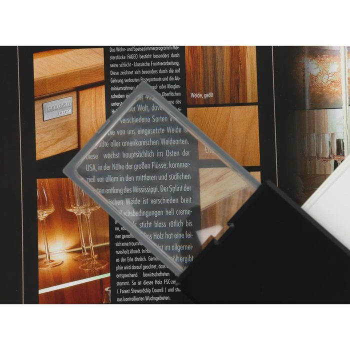 Eschenbach Lupe 152210 EasyPOCKET XL Mit Licht, 2,5x Vergrößerung, 75mm X 50mm 4 Eschenbach Lupe 152210 EasyPOCKET XL Mit Licht, 2,5x Vergrößerung, 75mm X 50mm – Bild 2