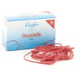 Läufer Rondella Nr.8 Gummiringe Ø 50mm Rot 50g