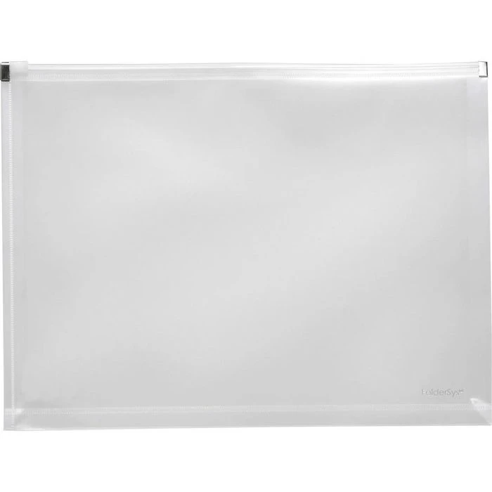 Foldersys Kleinkrambeutel 40425-04, A4, Transparent, Mit Gleitverschluss Und Dehnfalte 3 Foldersys Kleinkrambeutel 40425-04, A4, Transparent, Mit Gleitverschluss Und Dehnfalte