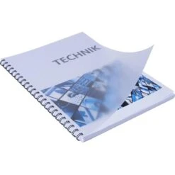 Renz Bindefolien A4, 0,2 Mm, Matt-transparent, PVC, 100 Stück