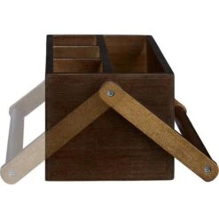 Relaxdays Tisch-Organizer 10023249, Bambus, Holz, 4 Fächer, Mit Tragegriff, Dunkelbraun 9 Relaxdays Tisch-Organizer 10023249, Bambus, Holz, 4 Fächer, Mit Tragegriff, Dunkelbraun -Leitz Shop c32a4ef2822cf1bd4f583c84672a491b02b51757 tisch organizer relaxdays 10023249 bambus