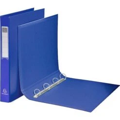 Exacompta 51382E Ringbuch A4 4 Ringe Blau