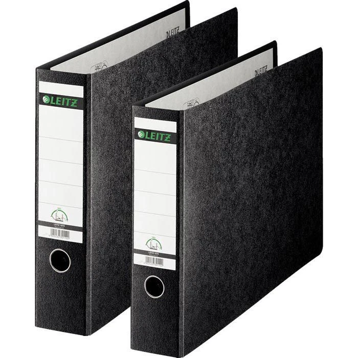 Leitz 1073-00-00 Ordner, A3 Quer, Breit, Hartpappe, Schwarz 3 Leitz 1073-00-00 Ordner, A3 Quer, Breit, Hartpappe, Schwarz