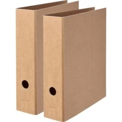 Falken Ordner PURE Nature 15072660, Karton, A4, 8cm, Braun