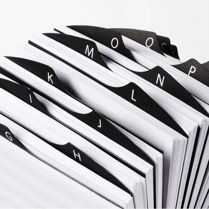 Durable 2482 Telindex Rollkartei Adresskarten, Schwarz 4 Durable 2482 Telindex Rollkartei Adresskarten, Schwarz – Bild 2