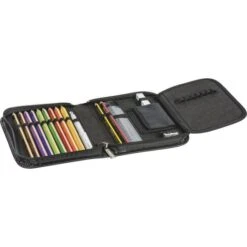 Brunnen Federmappe 104905790 Echt Leder Schwarz 16Teile -Leitz Shop c7ae0273041feef8d974e05a4e49523397f026d1 federmaeppchen brunnen 104905790 leder