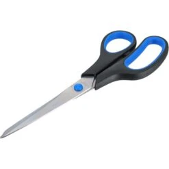 TipTop-Office Büroschere 21 Cm, Universalschere, Aus Edelstahl, Schwarz