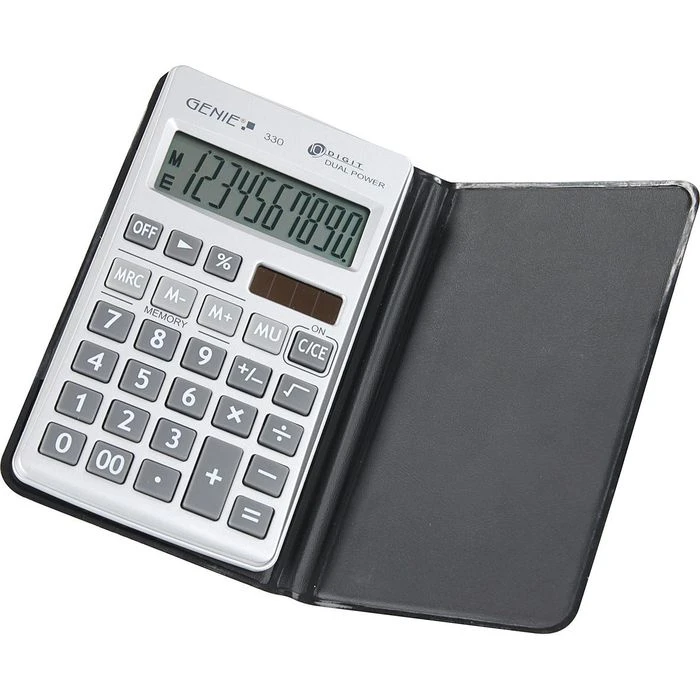 Genie 330 Taschenrechner Mit Wurzel Prozent Solar 3 Genie 330 Taschenrechner Mit Wurzel Prozent Solar