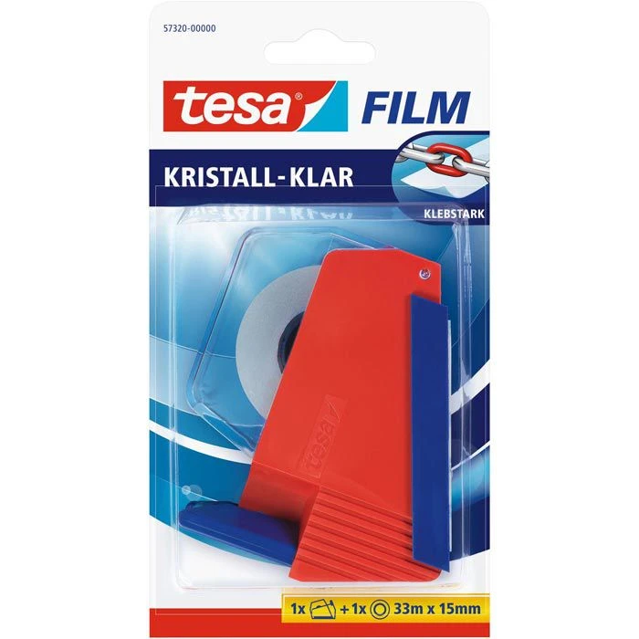 Tesa Klebefilmabroller 57320, Rot/blau, Wandabroller Für Kleberollen 15mm X 33m 7 Tesa Klebefilmabroller 57320, Rot/blau, Wandabroller Für Kleberollen 15mm X 33m – Bild 5