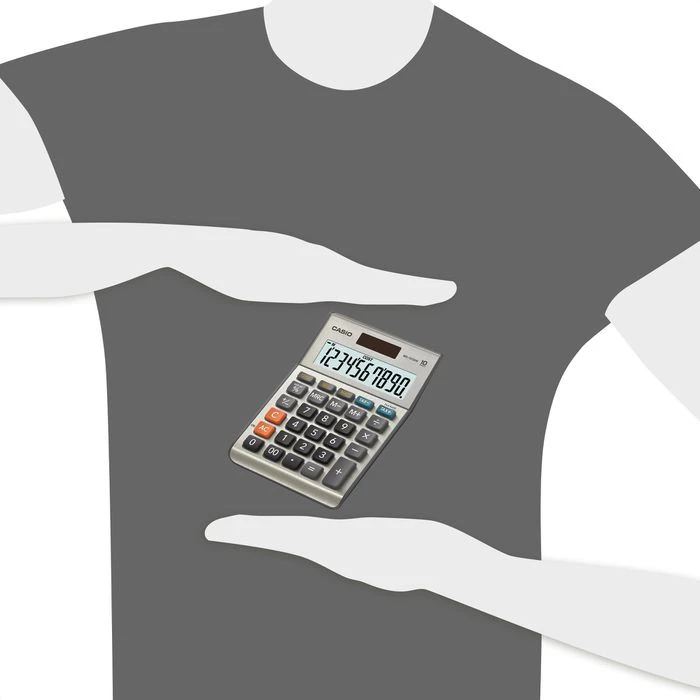 Casio MS 100BM Taschenrechner Mit Prozent Solar 10 6 Casio MS 100BM Taschenrechner Mit Prozent Solar 10 – Bild 4