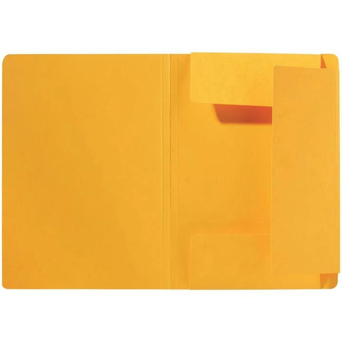 Pagna Postmappe 24005-05, A4, Gelb, Aus Karton, 3 Einschlagklappen, Gummizug 5 Pagna Postmappe 24005-05, A4, Gelb, Aus Karton, 3 Einschlagklappen, Gummizug – Bild 3