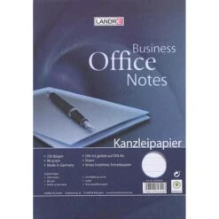 Landre Kanzleipapier 100050618 Office, Liniert, A3 Auf A4 Gefalzt, 80g/qm, 250 Blatt -Leitz Shop db0edf404b5cc700ffdedd8fb2843c50fd55e916 kanzleipapier landre 100050618 office liniert