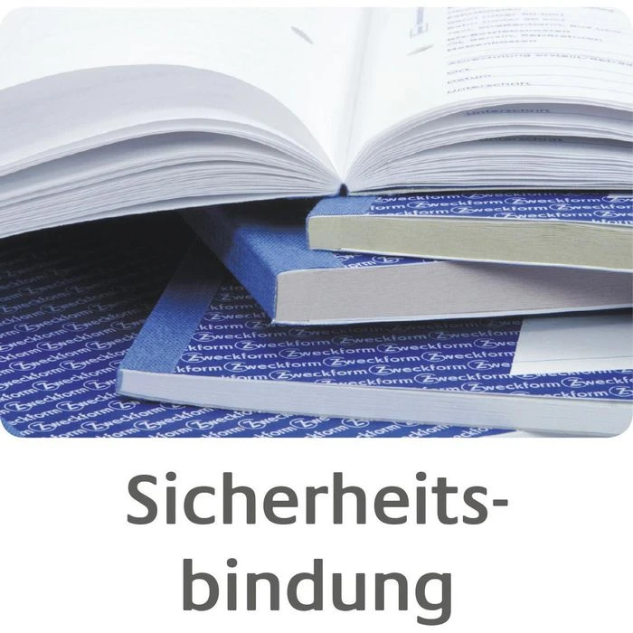 Zweckform Bonbuch 844, Fortlaufend Nummeriert, A4-Block Mit 1000 Bons, Blau/weiß 6 Zweckform Bonbuch 844, Fortlaufend Nummeriert, A4-Block Mit 1000 Bons, Blau/weiß – Bild 4