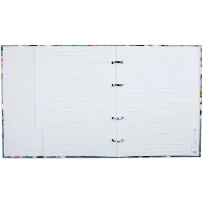 RNK Telefonbuch Blütenzauber 46701, A5, 4-Ringmechanik, Register A - Z 4 RNK Telefonbuch Blütenzauber 46701, A5, 4-Ringmechanik, Register A - Z – Bild 2