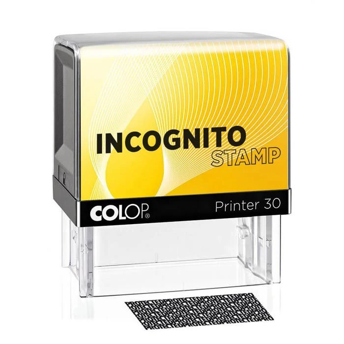 Colop Stempel Printer 30 Incognito, Datenschutzstempel, 47 X 18 Mm 3 Colop Stempel Printer 30 Incognito, Datenschutzstempel, 47 X 18 Mm