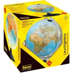 Idena Globus 56.9902, Beleuchtet, 30cm, 2 Kartenbilder, Energiesparlampe -Leitz Shop df199762685bbaee3fada52bfc97ba86b00a8a63 globus idena 569902 leuchtglobus durchschnitt 30cm