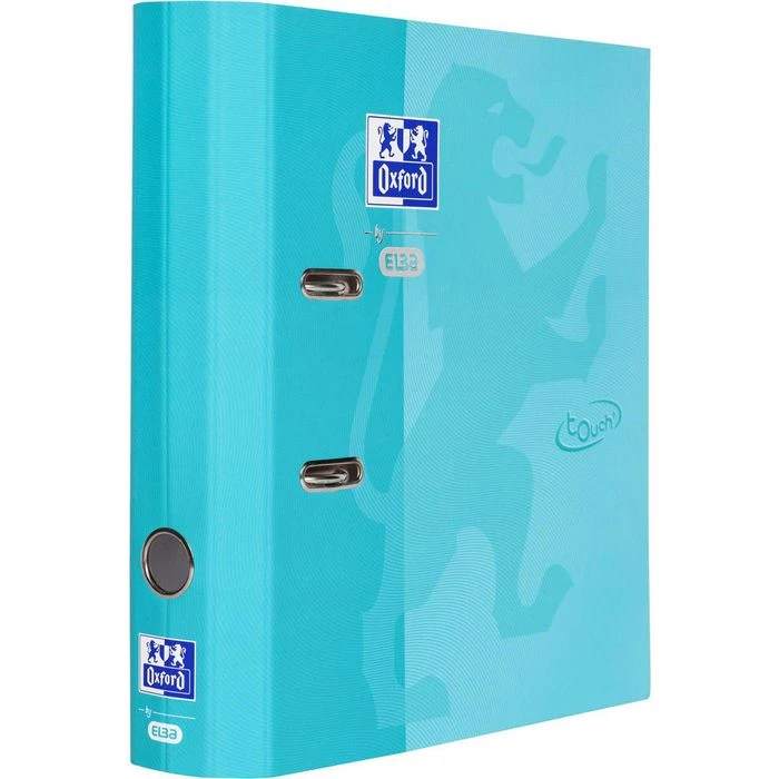 Oxford By Elba Ordner 400104028 Soft Touch, A4, Breit, Karton, Aquablau 3 Oxford By Elba Ordner 400104028 Soft Touch, A4, Breit, Karton, Aquablau