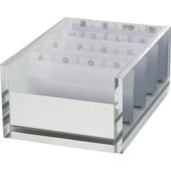 Maul Visitenkartenbox Maulacro Acryl Glasklar 300