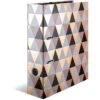 Herma Ordner 7034 Abstract, Karton, A4, 7cm, Abstraktes Rauten-Muster