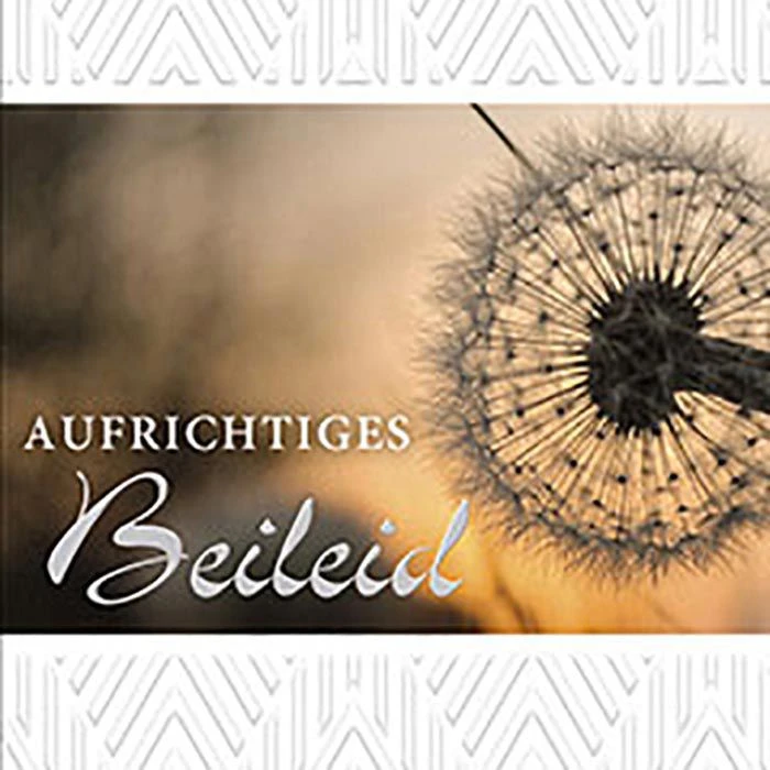 Böttcher-AG Trauerkarten Beileid Pusteblume, 115 X 170mm, Klappkarte Mit Umschlag 5 Böttcher-AG Trauerkarten Beileid Pusteblume, 115 X 170mm, Klappkarte Mit Umschlag – Bild 3