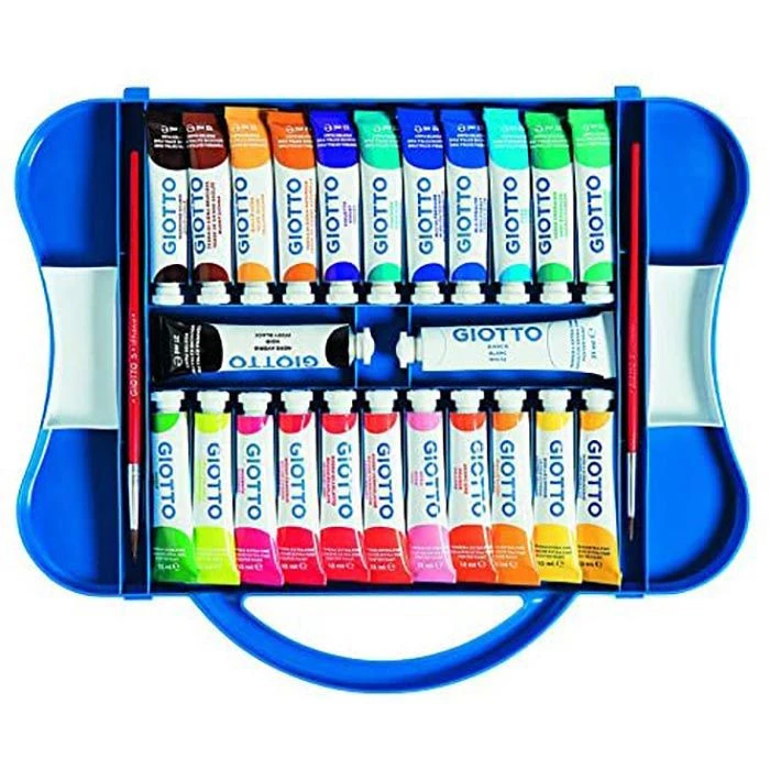 Giotto-Extra-Fine, Temperafarben F30510000, 22 Farben Je 12ml, In Tuben 4 Giotto-Extra-Fine, Temperafarben F30510000, 22 Farben Je 12ml, In Tuben – Bild 2