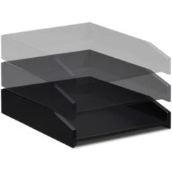 Relaxdays Briefablage A4, Schwarz, Bambus -Leitz Shop ee990caa1355a7ebeb07ec4bf6e952832f70446e briefablage relaxdays a4