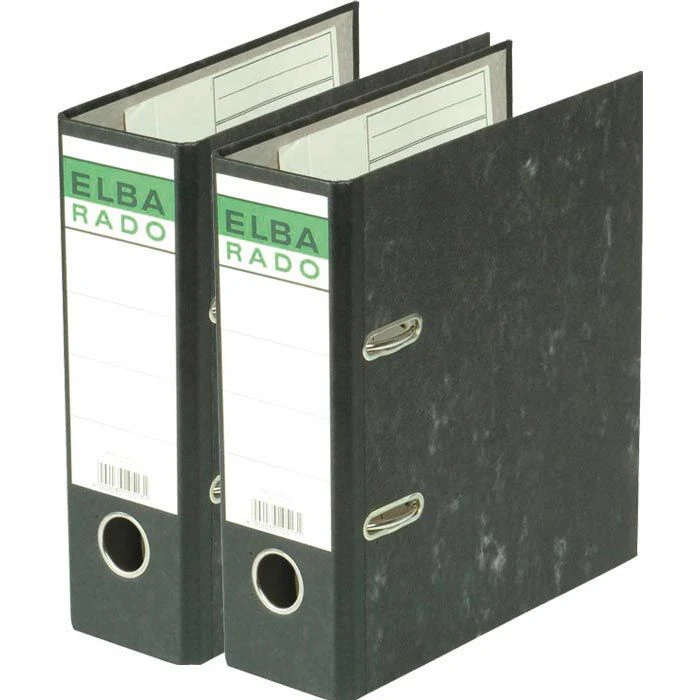 Elba Rado 10517 Ordner, A5 Hoch, Breit, Karton Schwarz 3 Elba Rado 10517 Ordner, A5 Hoch, Breit, Karton Schwarz