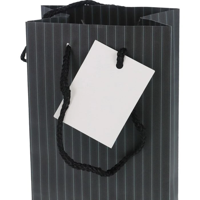 Böttcher-AG Geschenktüte Nadelstreifen, Flaschentüte, 12 X 36 Cm, Schwarz 5 Böttcher-AG Geschenktüte Nadelstreifen, Flaschentüte, 12 X 36 Cm, Schwarz – Bild 3