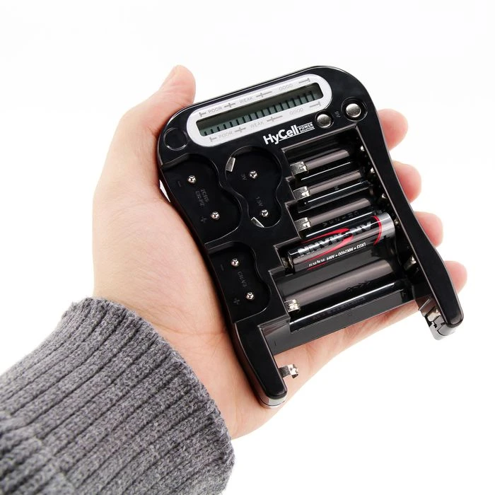 HyCell Batterietester, Für Rund- Und Knopfzellen, LC-Display 5 HyCell Batterietester, Für Rund- Und Knopfzellen, LC-Display – Bild 3